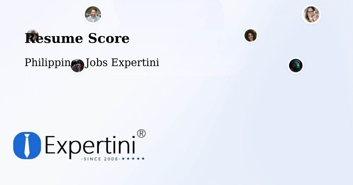 Resume Score & Job Description Match Tool – Dapdap - Philippines Jobs Expertini
